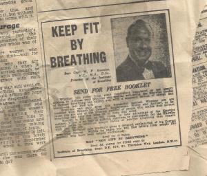 keep fit by breathing